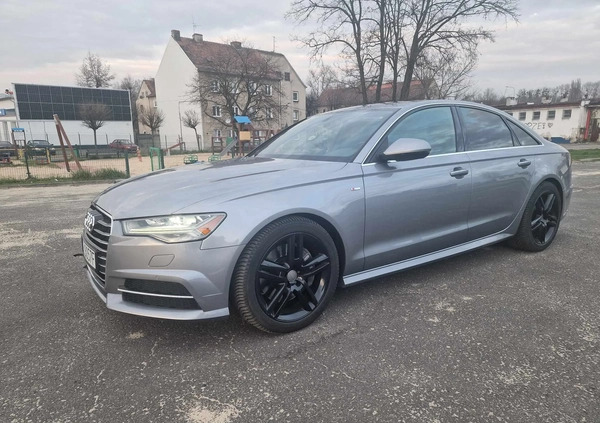 Audi A6 cena 85000 przebieg: 62000, rok produkcji 2016 z Dobra małe 254